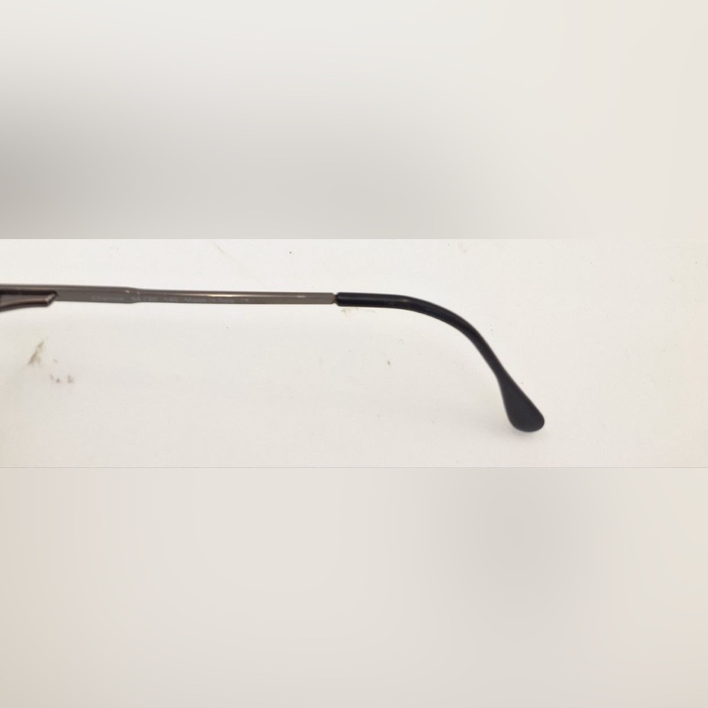 Vintage Kirkland Signature Nicolas Gunmetal Oval Half-Rim Sunglasses Frames Only - Picture 7 of 8